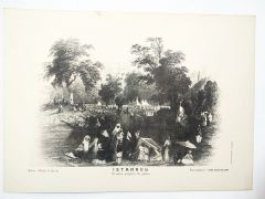 İstanbul 19. yüzyılın ilk yarısı - Gravür / Türk Hava Yolları - 6