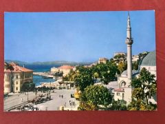 Haydar Çavuş Camii ve Bandırma İskele Meydanı - Doğan Kardeş Kartpostalları