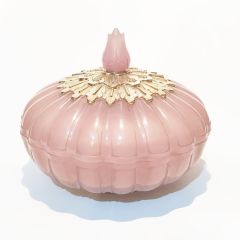 Avon pudriyer / Şeker pEmbesi kapaklı kutu