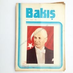 Bakış aylık kültür dergisi Kenan Evren kapaklı Sayı : 492 - Ocak 1985 - Kitap