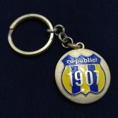Fenerbahçe / Re - Public yuvarlak metal anahtarlık