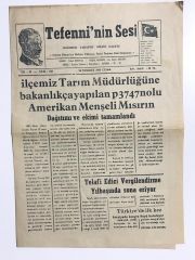 Tefenni'nin Sesi - 26 Temmuz 1985