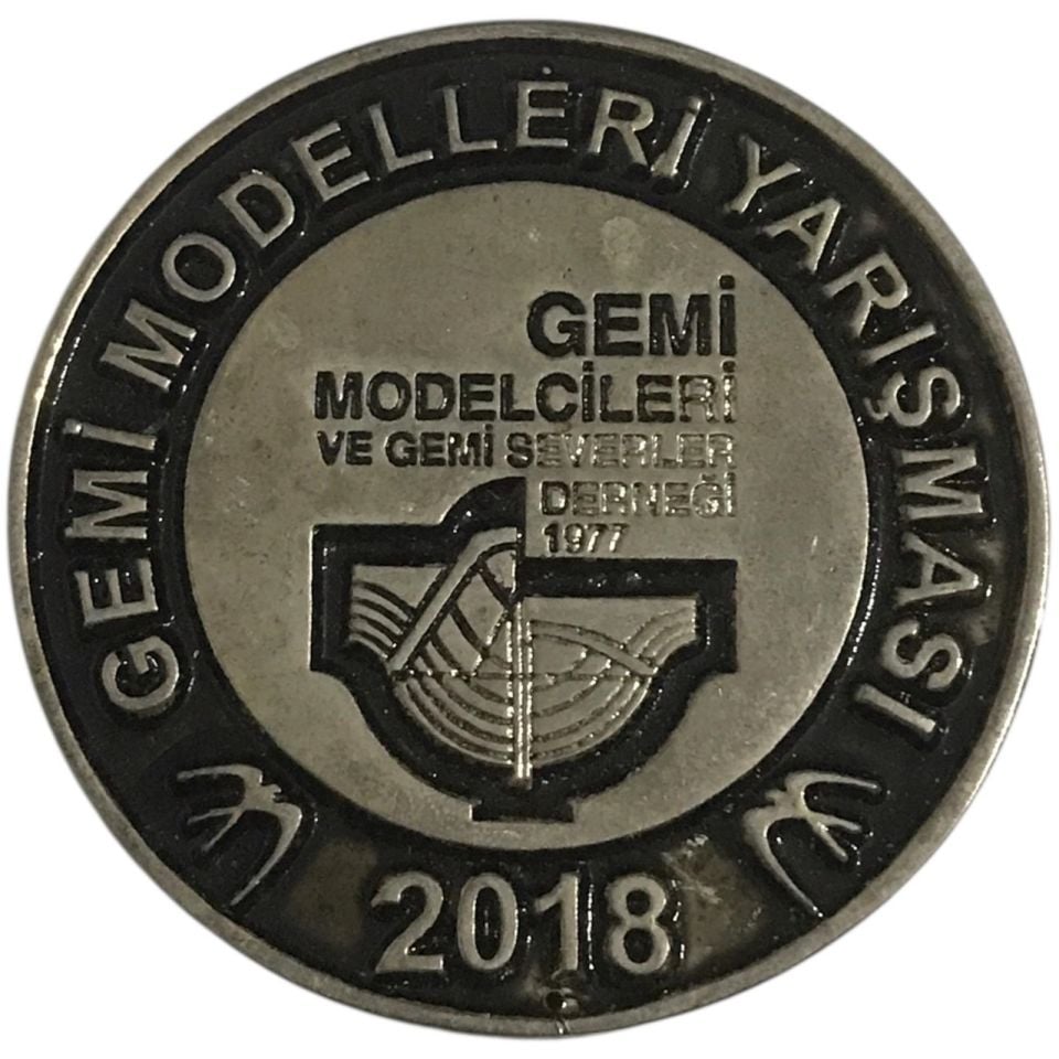 Gemi Modelleri Yarışması 2018 - Madalyon