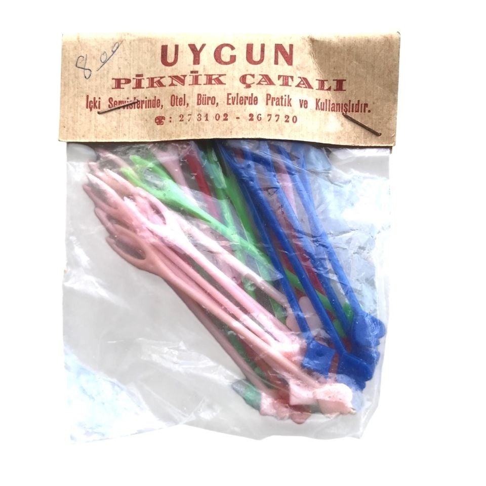 Uygun Piknik Çatalı / Ambalajında