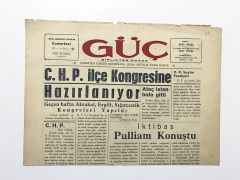 Güç Birlikten Doğar - Siyasi Gazete / BANDIRMA - 26 Aralık 1959