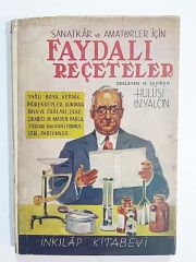 Sanatkar Ve Amatörler İçin Faydalı Reçeteler - Hulusi ÖZYALÇIN - Kitap