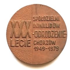 XXX Lecie Spoldzielni Inwalidow Chorzow 1949-1979 / Madalya