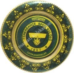 Fenerbahçe Spor Kulübü - Bakır duvar tabağı