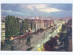 Ankara Gece Yenişehir - Panorama  Kartpostalcılık