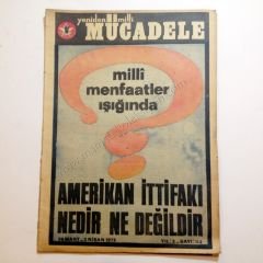 Yeniden Milli Mücadele dergisi - Sayı:113 Siyasi dergiler, 28 Mart - 3 Nisan 1972 - Kitap