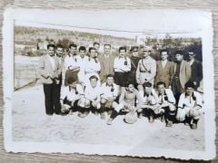 Foto Necati ENDER Burhaniye, kaşeli futbolcular - 6.5x9 cm Fotoğraf