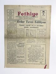 Fethiye Gazetesi - Sayı:1 / 19 Haziran 1961