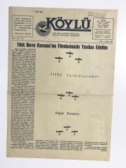 Türk Hava Kurumu Köylü Gazetesi  - Ocak Şubat 1962