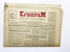 Demokrat Erzurum - 3 Ocak 1958