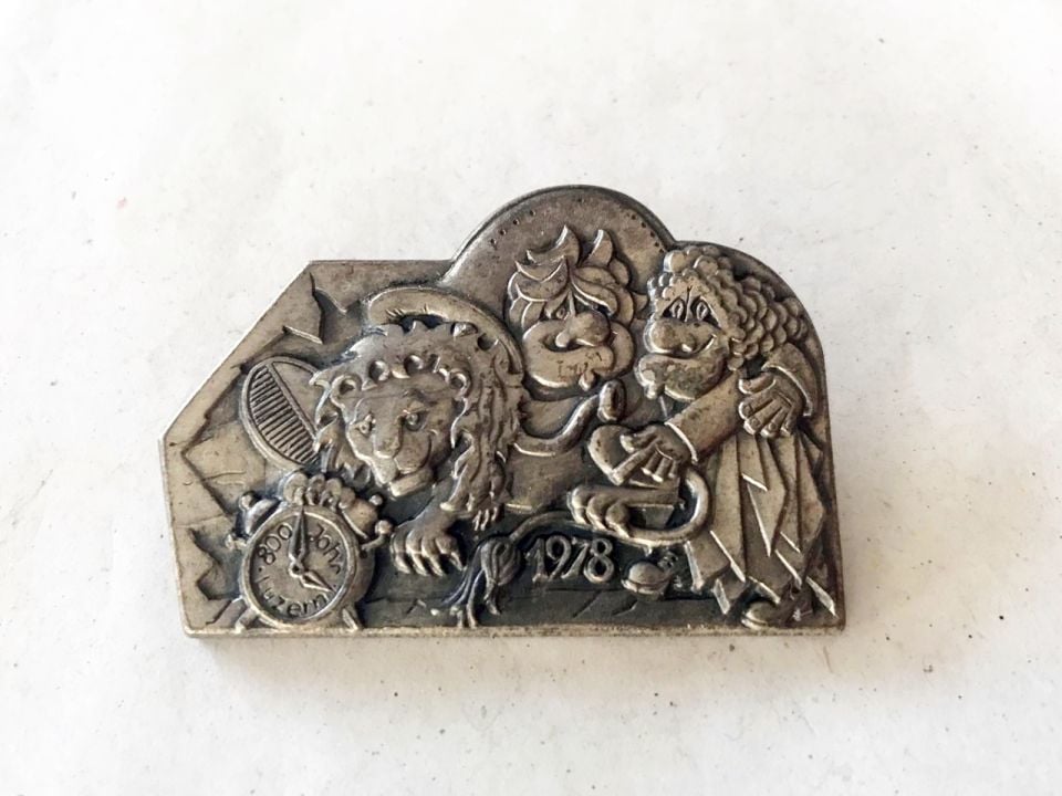 Luzern Karnavalı 800. Yıl - Büyük boy rozet