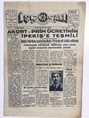 İşçi Postası - Haftalık Tarafsız İşçi Gazetesi / Sayı : 3 - 1954 - BURSA