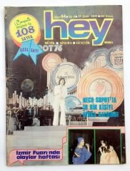 Hey Dergisi Sayı : 44 Eylül 1976 Neco - Kitap