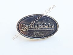 Darüşşafaka 1863 - Oval metal rozet -