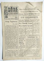 Söke Ekspres Gazetesi 17 Mayıs 1985 - Eski Gazete