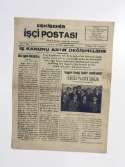 Eskişehir İşçi Postası - Sayı : 1 / 1951