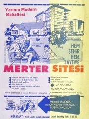 Merter Sitesi - Gazete, dergi reklamı