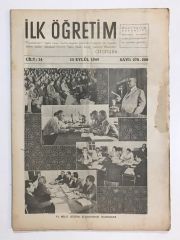İlk Öğretim Dergisi Sayı:278-280 / 1949 - Dergi
