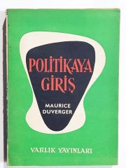 Politikaya giriş / Maurice DUVERGER - Kitap