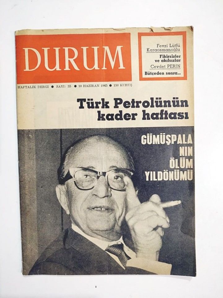 Durum Haftalık Dergi Sayı:35 - Gümüşpala kapaklı