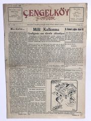 Çengelköy Postası - Sayı : 1 / 5 Ocak 1955
