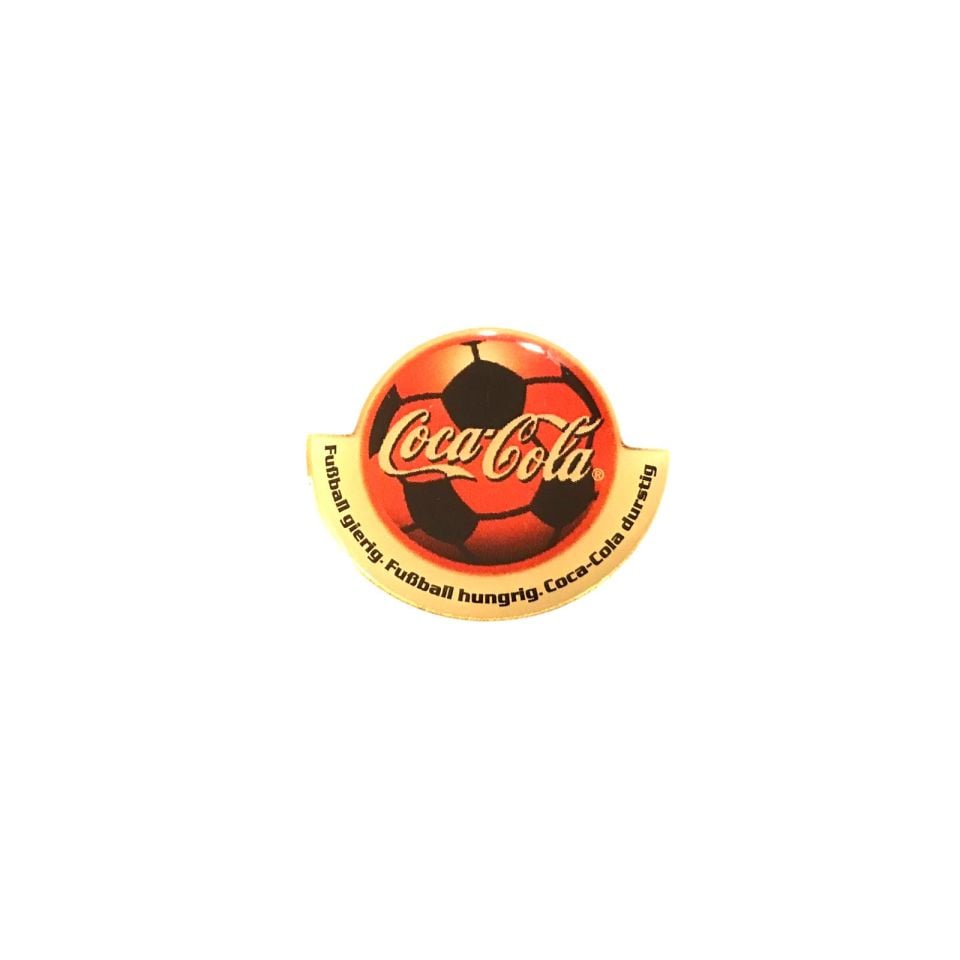 Coca Cola Almanya - Futbol temalı rozet