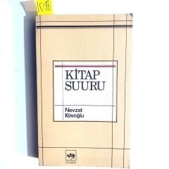 Kitap şuuru / Nevzat KÖSOĞLU - Kitap