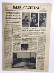 İmar Gazetesi - Sayı : 1 / 15 Mayıs 1966