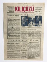 Kılıçözü Kırşehir Gazetesi - Sayı : 2 / 9 Nisan 1956