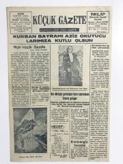 Küçük Gazete - İzmir / Sayı : 1 - 19 Ağustos 1953