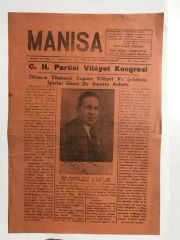 Manisa Vilayet Gazetesi - 31. 12. 1936 / Cumhuriyet Halk Partisi haberli