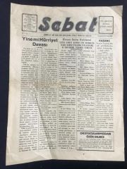 Sebat gazetesi. 19 Ocak 1949. Sayı:5 Afyon