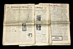 Hakimiyeti Milliye Gazetesi -18 adet, 1930'lu yıllara ait