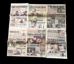 6 Adet Fotospor gazetesi