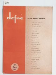 77 Mayıs 1970 - Defne Aylık Sanat Dergisi - Dergi