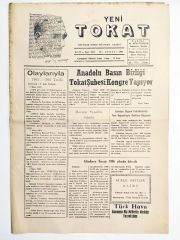 Yeni Tokat gazetesi 23 Şubat 1983 - Gazete