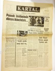 Kartal Tarafsız Siyasi gazete, 29 Kasım 1974 İstanbul Kartal - Efemera