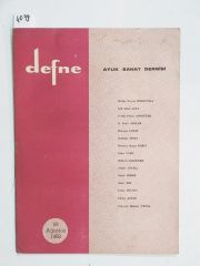 68 Ağustos 1969 Defne Aylık Sanat Dergisi - Dergi