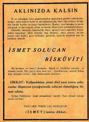 İsmet Solucan Bisküviti (Dergiden çıkma) - Efemera