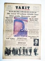 Vakit gazetesi - 4 Nisan 1939 Kozan orta mektep istiyor,Muğla'da tavukçuluk kursu, Burdur Çocuk Esirgeme - Efemera