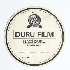 Duru Film / Naci DURU - Film kutu etiketi