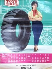 Toyo Tires Türkiye Distribütörü Oktal T.A.Ş. / Takvim  - Efemera