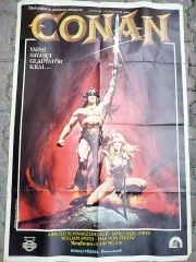 Conan / Film afişi - Orijinal dönemin baskısıdır, yeni baskı değildir. ( 11.11.20 Revize)