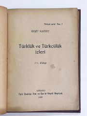 Türklük ve Türkcülük İzleri 1 / Reşit SAFFET - Kitap
