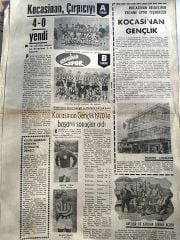 Kocasinan Çırpıcı'yı 4-0 yendi / Gazetelerden 15 Kasım 1970