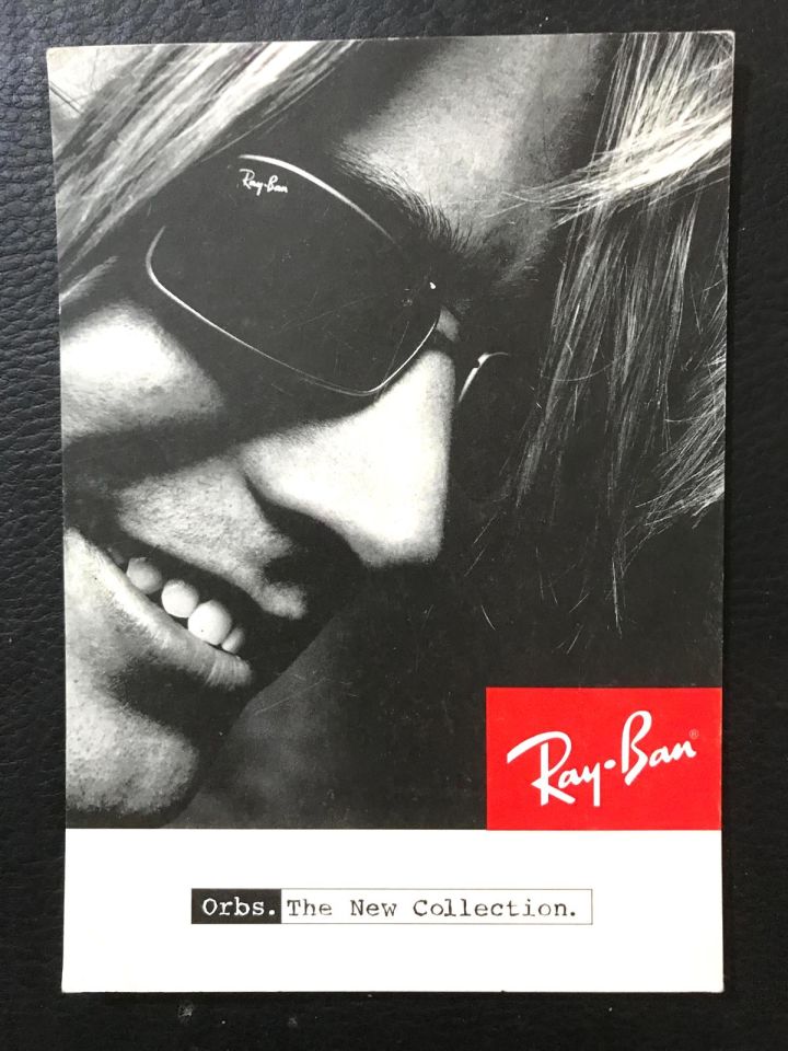Ray - Ban / Orbs. The New Collection - Reklam kart